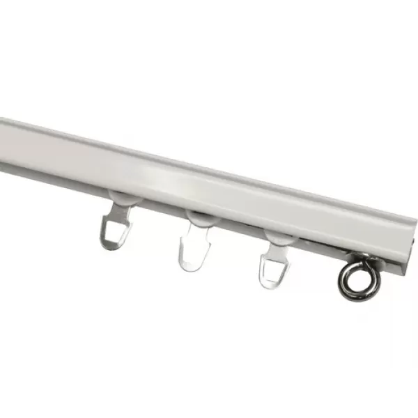 Kolejnička Deluxe komplet 100cm, bílá - 1ks (bez nosníků)
