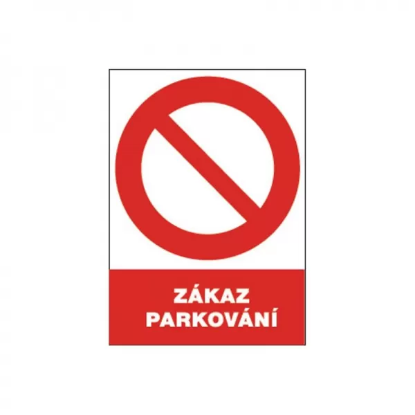 Tabulka bezpečnostní - Zákaz parkování 12142