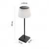 EMOS LED stolní lampa KATIE černá