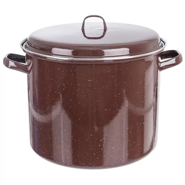 Hrnec smalt BROWN Lem 20 l
