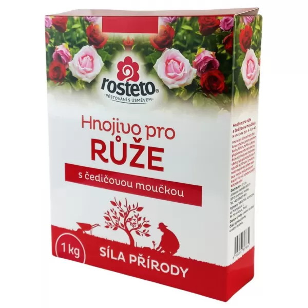 Hnojivo Rosteto s čedičovou moučkou-růže 1kg