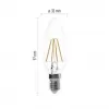EMOS LED FLM CANDLE 3,4W ZF3220 470lm