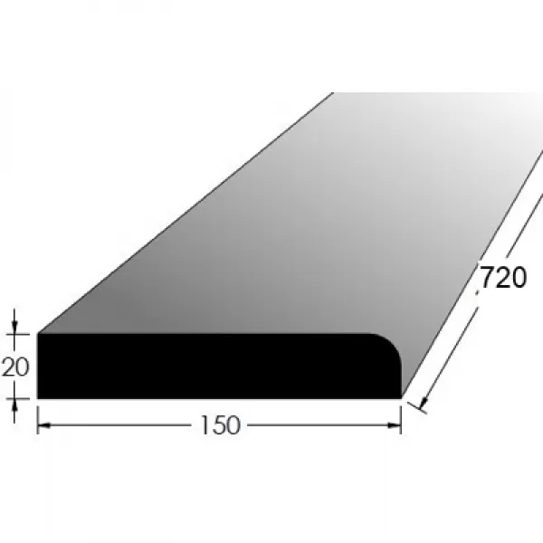 Práh BK 700x150