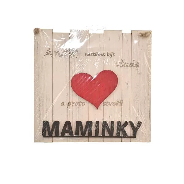 Cedule dřevo Maminky... 21x21 cm