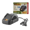 PROCRAFT Aku fukar PB24 + baterie akumul. 20V Li-ion, 2000mAh 20/2A + nabíječka 20/2.4A Fast Charge
