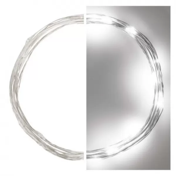 EMOS D3AC07 20LED XMAS NANO IP20 2AA T CW-svět.drát