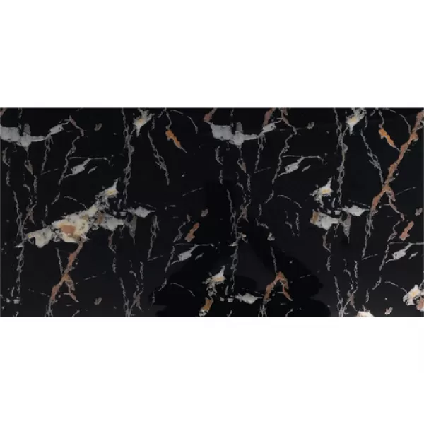 Samolepící panel Mramor Black Gold 60x30cm, 2,5mm - 6ks