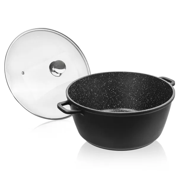 Kastrol GRANDE 9,7 l poklice sklo