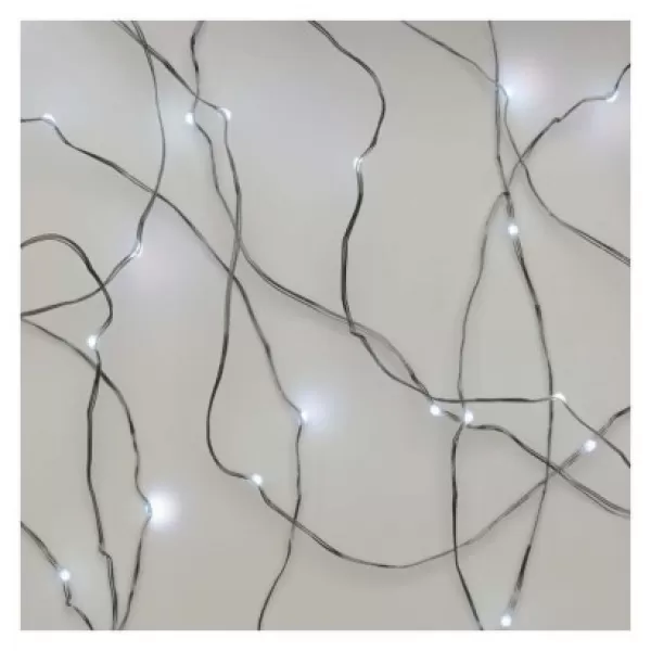 EMOS D3AC07 20LED XMAS NANO IP20 2AA T CW-svět.drát