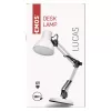 EMOS Stolní lampa LUCAS na žárovku E27, bílá (Z7609W)