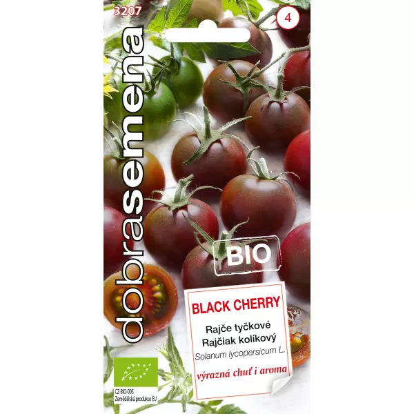 Dobrá semena Rajče tyč.- Black Cherry bio třešnové 10s