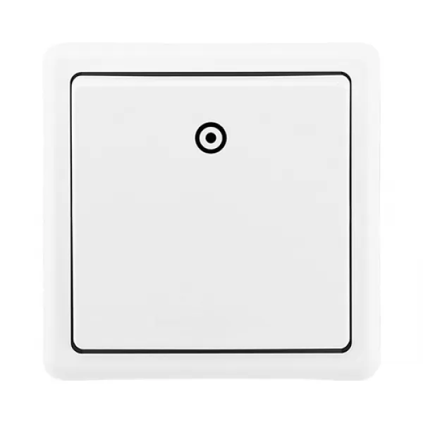 Ovládač kompletní ř.1/0 10A 250 Vstř. BLISTR 3553-80289 B1W