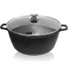 Kastrol GRANDE 9,7 l poklice sklo
