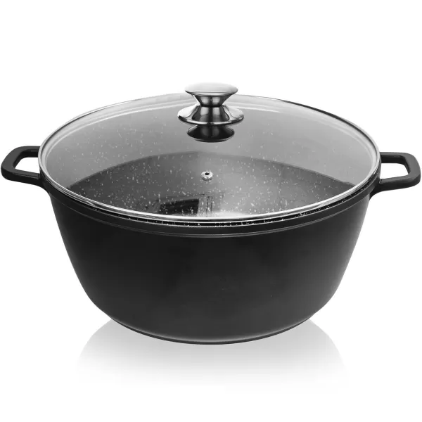 Kastrol GRANDE 9,7 l poklice sklo