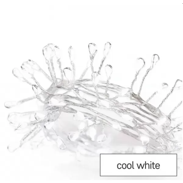 EMOS 100LED NANO CLUSTER BO CW - svět. řetěz