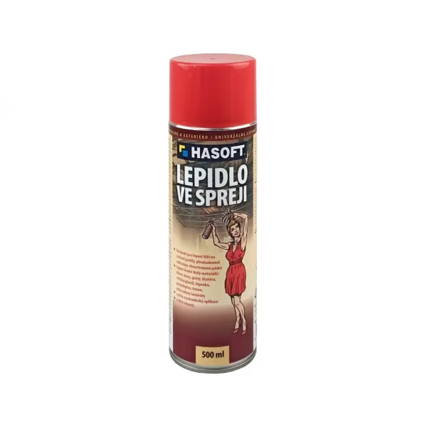 HASOFT Lepidlo ve spreji 500ml