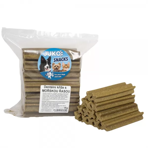 JUKO Kříže dentální s mořskou řasou 1kg