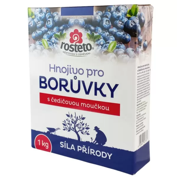 Hnojivo Rosteto s čedičovou moučkou - borůvky 1kg