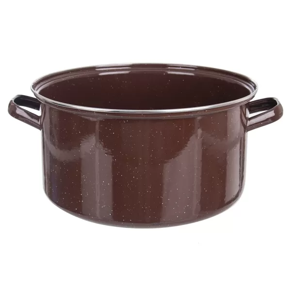 Kastrol smalt BROWN Lem 19 l