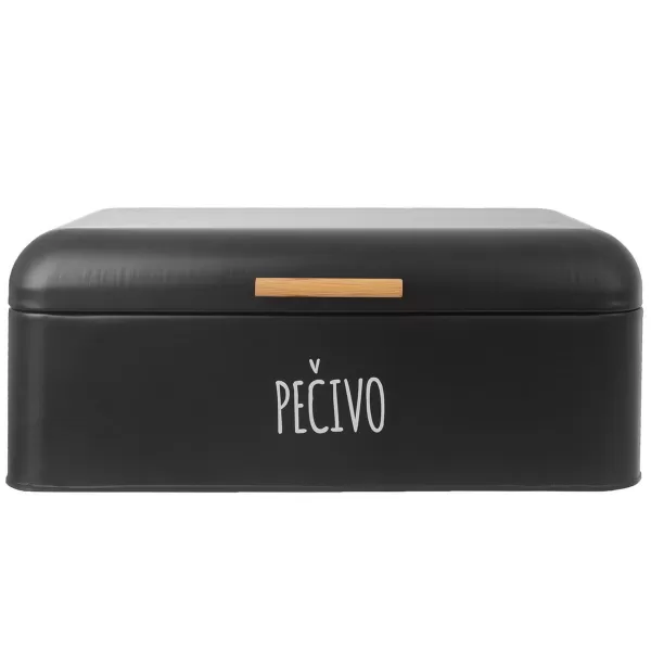 Chlebovka plech/bambus 42x24x16,5 cm Pečivo BLACK CZ, SK