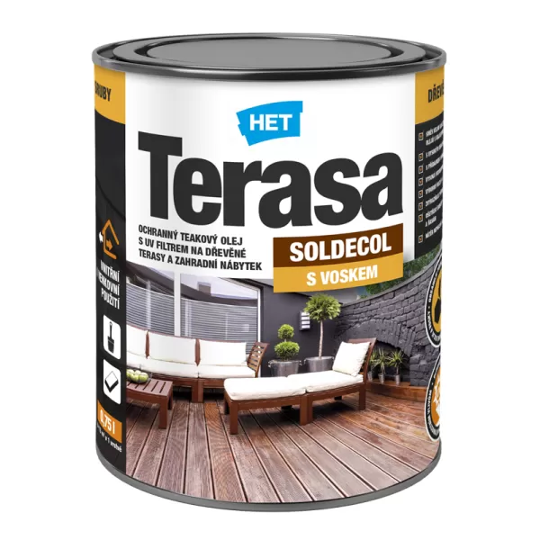 HET Soldecol Terasa ST 54 šedý 0,75 l