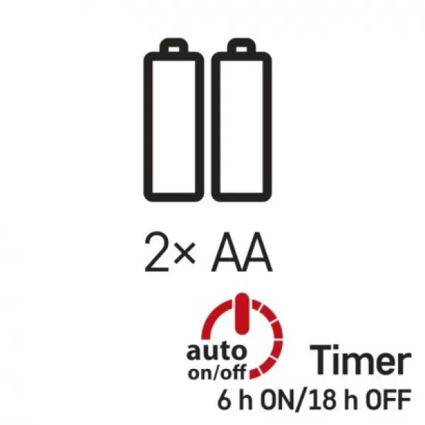 EMOS D3AC07 20LED XMAS NANO IP20 2AA T CW-svět.drát