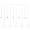 EMOS 115LED CURTAIN STARS WW (DCGW12)