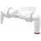 AlcaPlast dvojité kolínko DN40/32 8-23 se zpětnými klapkami P156Z