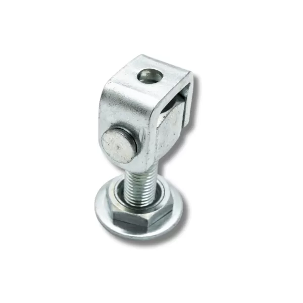 ADOBY ZRS 16 b Závěs stavitelný k přivaření 44mm M16 bílý zinek