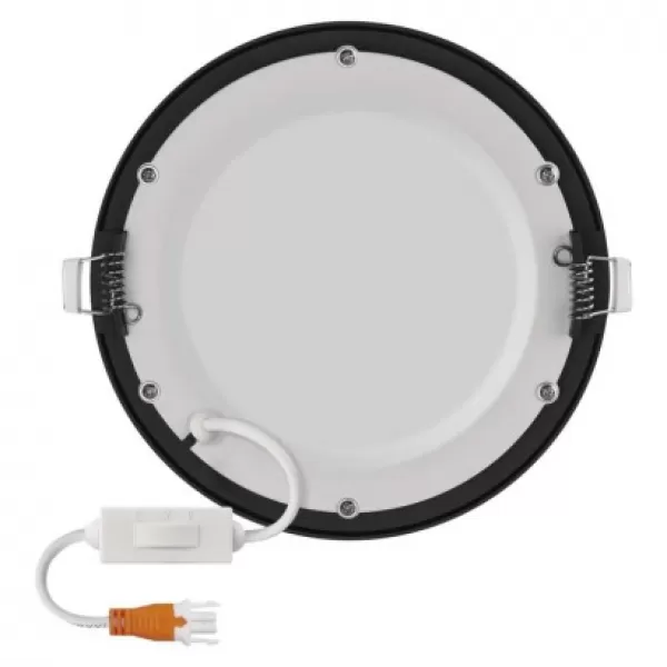 EMOS LED podhledové svítidlo NEXXO černé, 17 cm, 12,5 W, teplá/neutrální bílá (ZD1333)