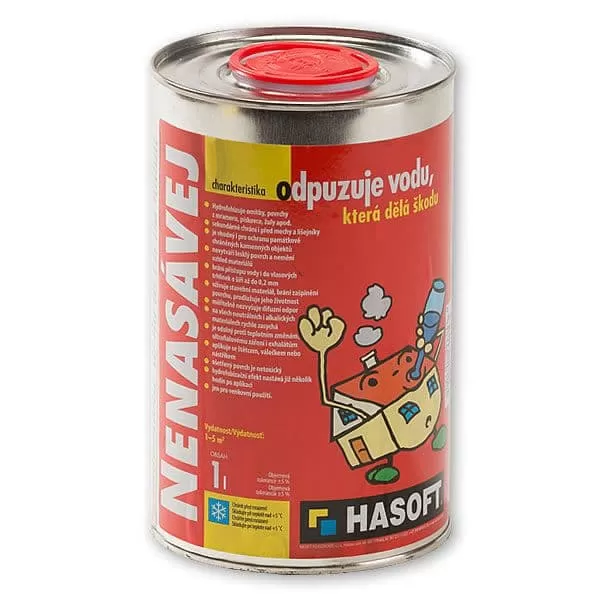 HASOFT Nenasávej-hydrofobizační nátěr 5l