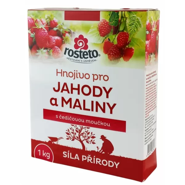 Hnojivo Rosteto s čedičovou moučkou-jahody a maliny 1kg