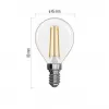 EMOS LED FLM MINI GL 3,4W E14 ZF1221