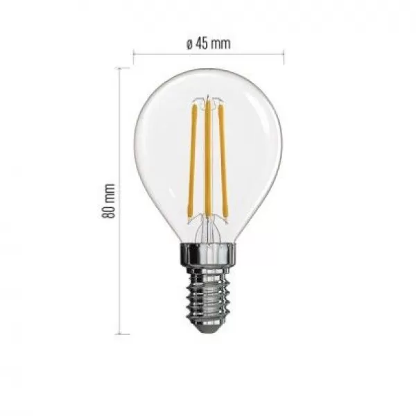 EMOS LED FLM MINI GL 3,4W E14 ZF1221