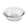 Pekáč borosil. sklo pr. 20 cm, 24x9 cm víko