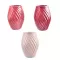 Váza dolomit 12x12x16 cm 3ASS