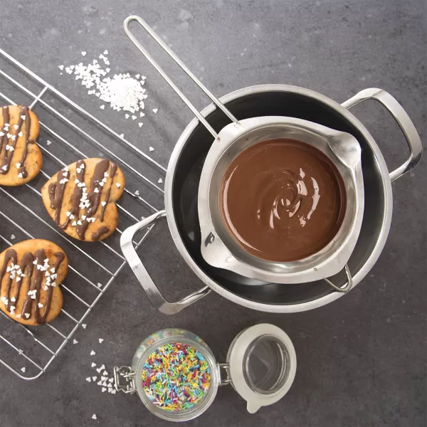Miska nerez do vodní lázně kulatá pr. 11 cm