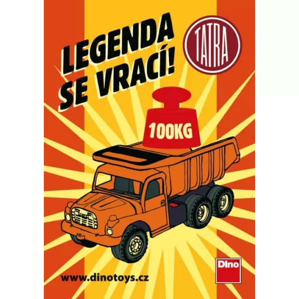 TATRA 148 oranžová 72cm