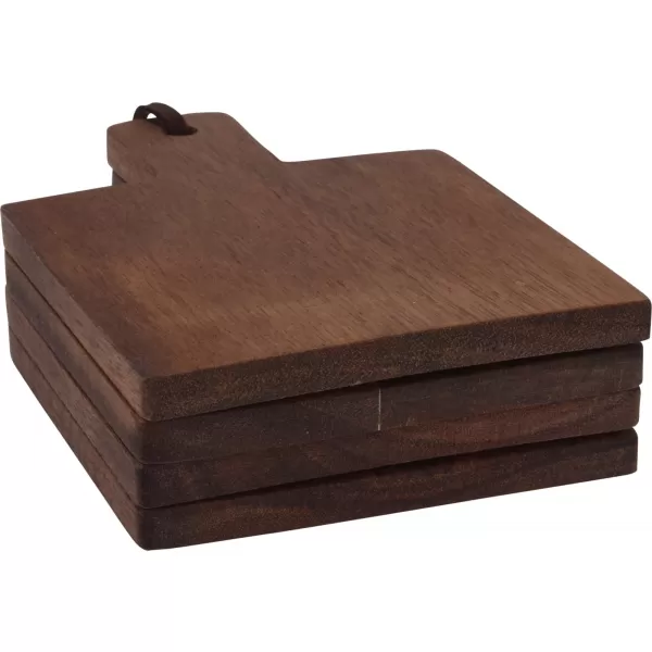 Podložka dřevo 4 ks 10x14 cm
