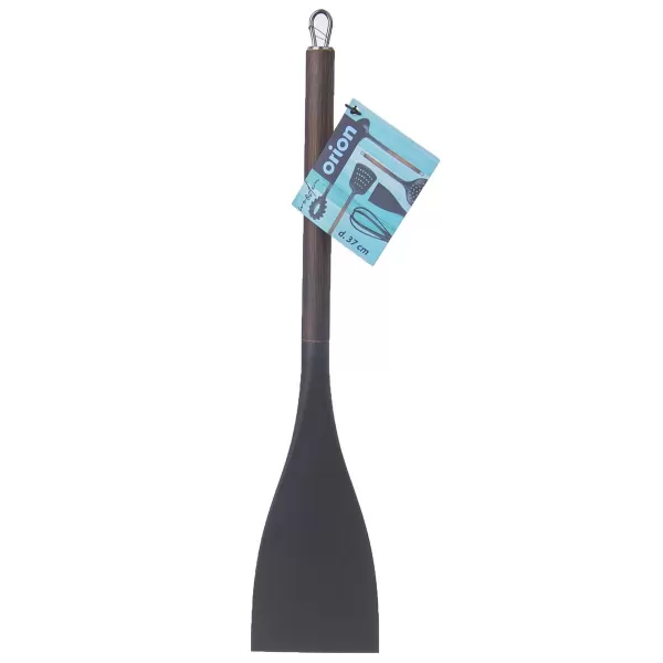 Obracečka termoplast PBT/nerez 37 cm WOODEN