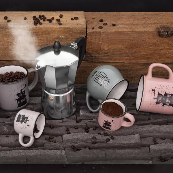 Hrnek ker. Coffee time 0,32 l mix