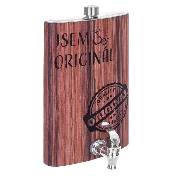 Láhev kapesní nerez Jsem originál maxi 1,7 l