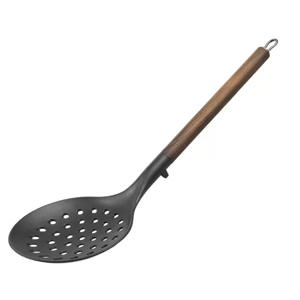 Naběračka knedlíků termoplast PBT/nerez WOODEN 33x10 cm