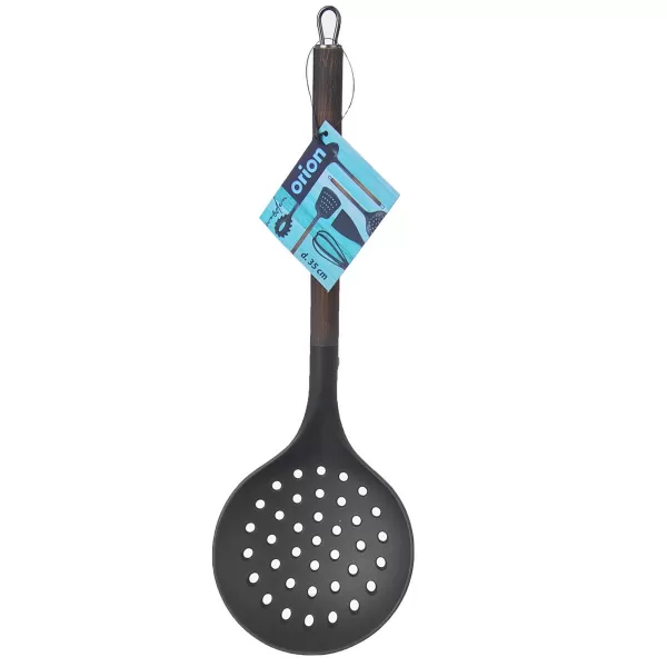 Naběračka knedlíků termoplast PBT/nerez WOODEN 33x10 cm