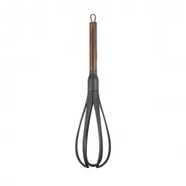 Metla šlehací termoplast PBT/nerez WOODEN 32,5 cm