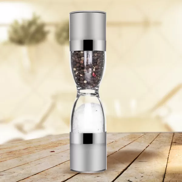 Mlýnek nerez/UH sůl+pepř v. 22 cm Duo