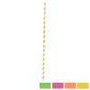 Brčko papír nápojové 16 ks 50 cm ASS