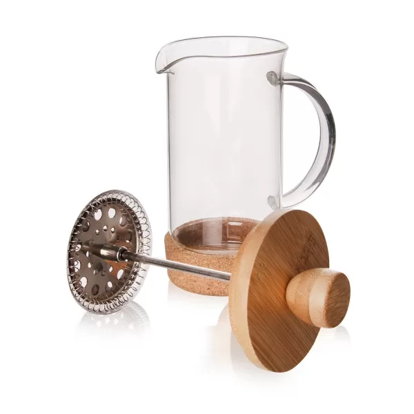 Konvice borosil. sklo/bambus french press Cork 0,4 l