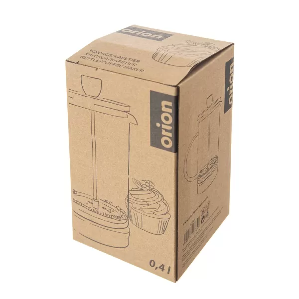 Konvice borosil. sklo/bambus french press Cork 0,4 l
