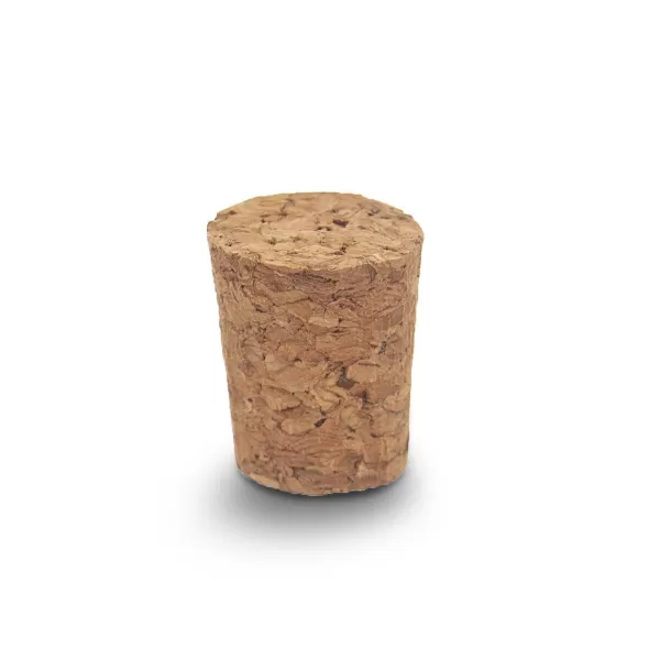 Zátka korek 10 ks pr. 2/1,7 cm, v. 2,6 cm